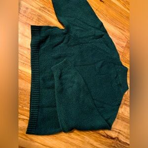 Cropped Turtleneck Sweater